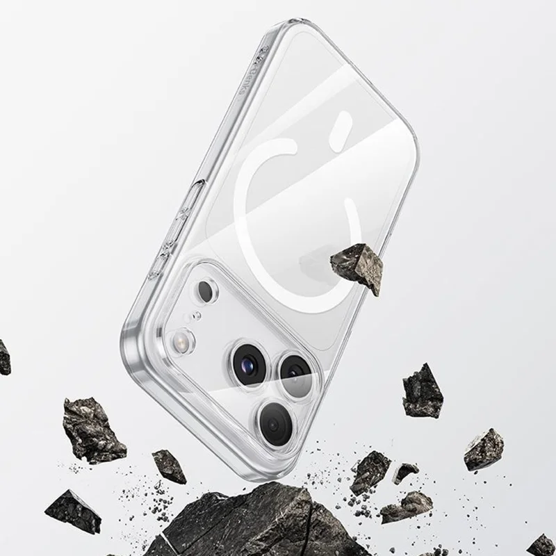 BENKS For iPhone 17 Pro Magnetic Case Ultra Thin Naked-like Clear PC Phone Cover Compatible with MagSafe
