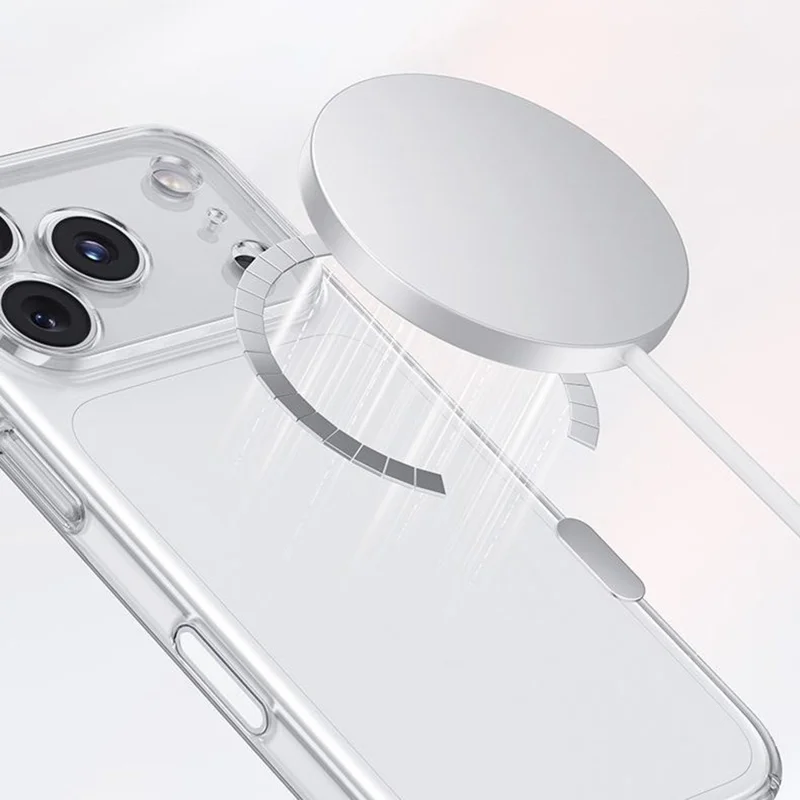 BENKS For iPhone 17 Pro Magnetic Case Ultra Thin Naked-like Clear PC Phone Cover Compatible with MagSafe
