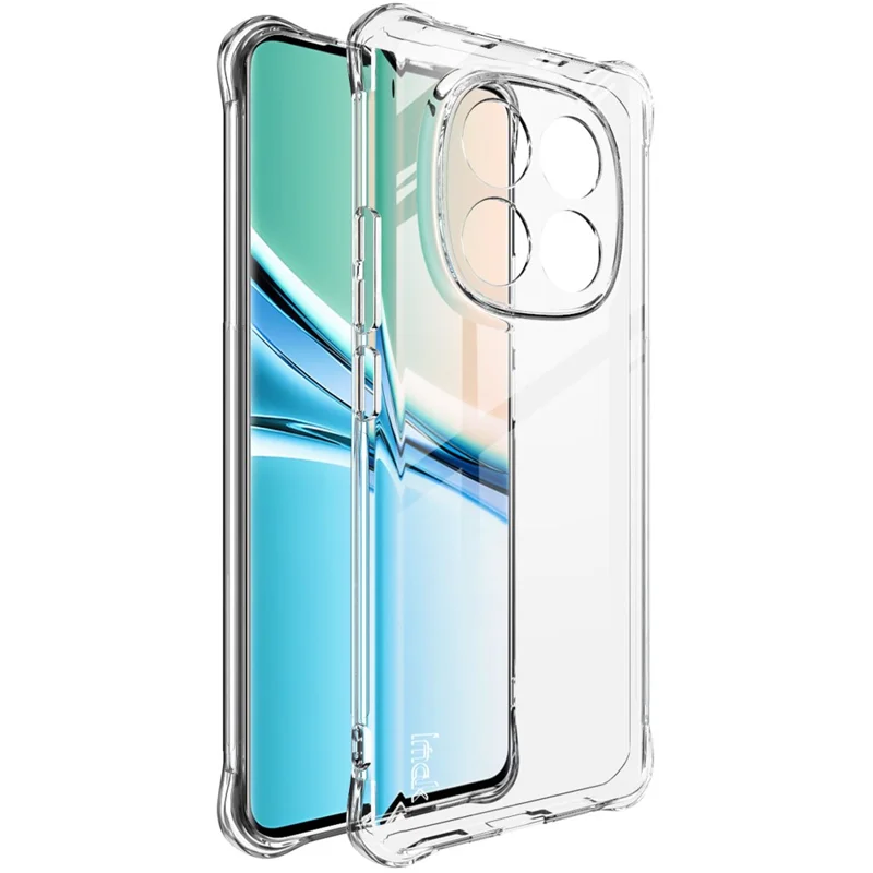 IMAK For Xiaomi Redmi Note 15 5G (Global) Case TPU Phone Cover Airbag Shockproof Protection - Transparent