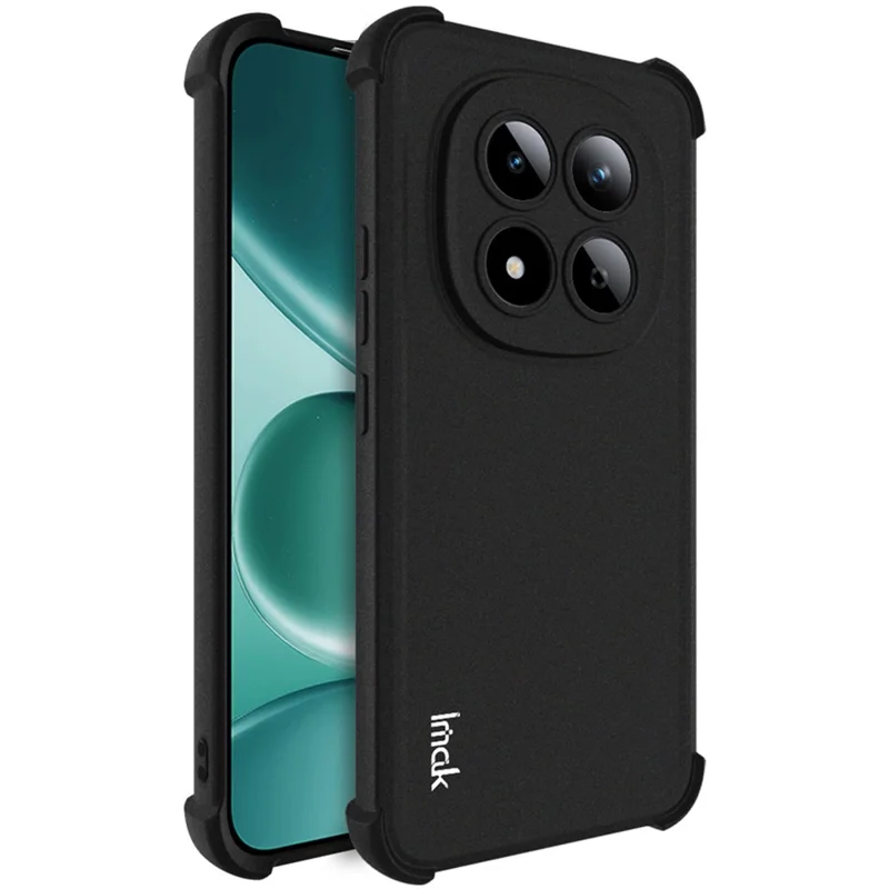 IMAK For Xiaomi Redmi Note 15 Pro 5G (Global) Case TPU Phone Cover Airbag Shockproof Protection - Matte Black