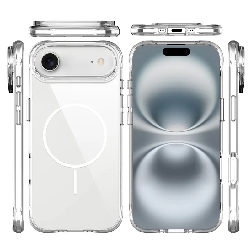 Bulk Purchasing For iPhone Air Case Compatible with MagSafe PC + TPU Clear Phone Cover