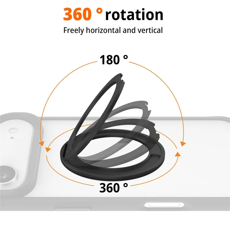 Bulk Purchasing For iPhone Air Case Compatible with MagSafe Ring Kickstand Shockproof PC + TPU Phone Cover