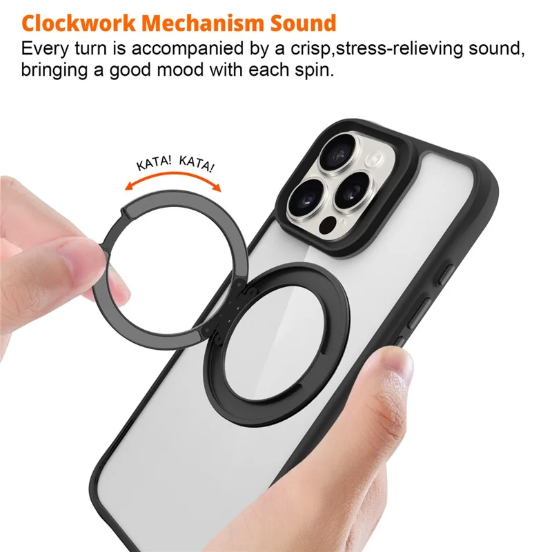 Bulk Purchasing For iPhone 16 Pro Case Compatible with MagSafe Ring Kickstand Shockproof PC + TPU Phone Cover