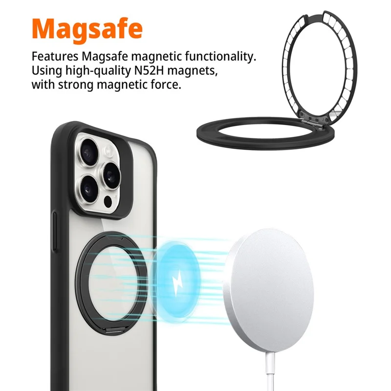 Bulk Purchasing For iPhone 14 Pro Max Case Compatible with MagSafe Ring Kickstand Shockproof PC + TPU Phone Cover