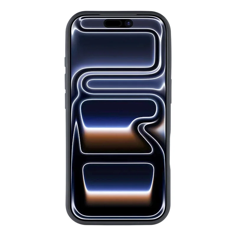 For iPhone 17 Pro Max Case Compatible with MagSafe Lens Kickstand TPU + PC Matte Phone Cover - Titanium Black