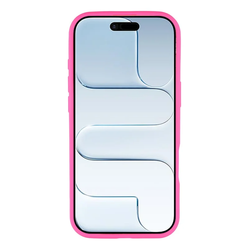 For iPhone Air Case Compatible with MagSafe Lens Kickstand TPU + PC Matte Phone Cover - Rose