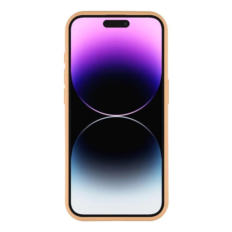 For iPhone 14 Pro Max Case Compatible with MagSafe Lens Kickstand TPU + PC Matte Phone Cover - Desert Gold