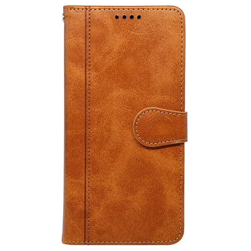 For Xiaomi Redmi Note 15 Pro 5G (Global) Case Calf Texture Leather Stand Book Style Phone Cover - Yellow