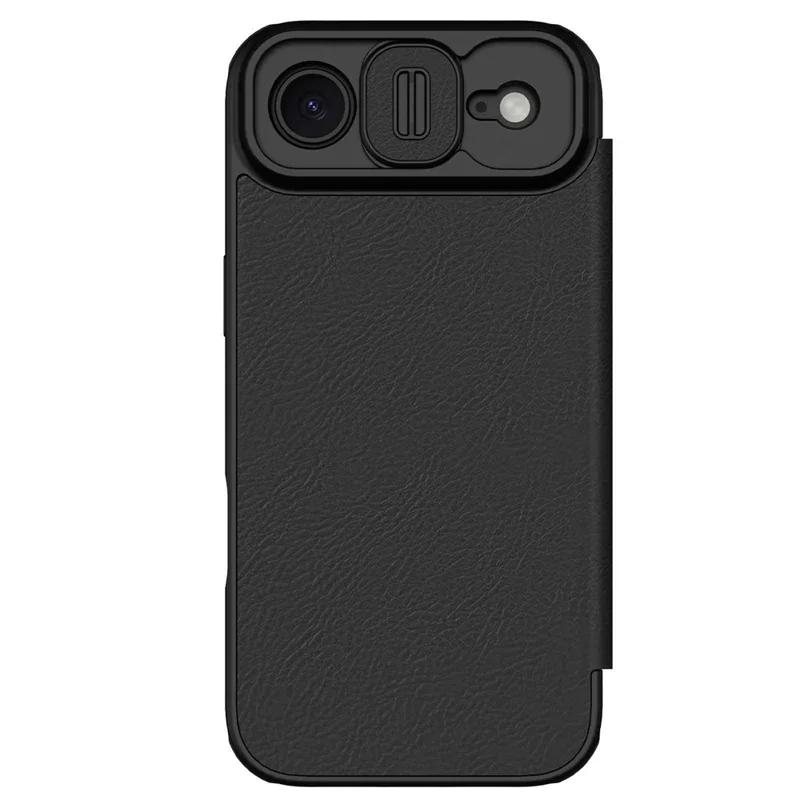 NILLKIN Qin Pro Series for iPhone Air Case with Card Slots Leather Phone Cover - Black