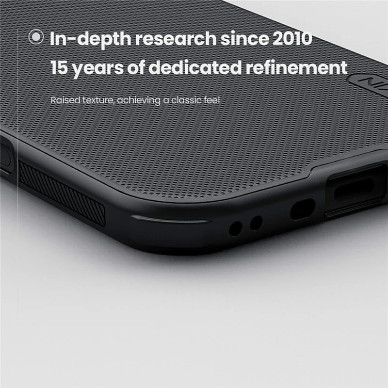 NILLKIN Frosted Shield Pro para Funda de iPhone Air Compatible con MagSafe PC + Cubierta de Teléfono TPU