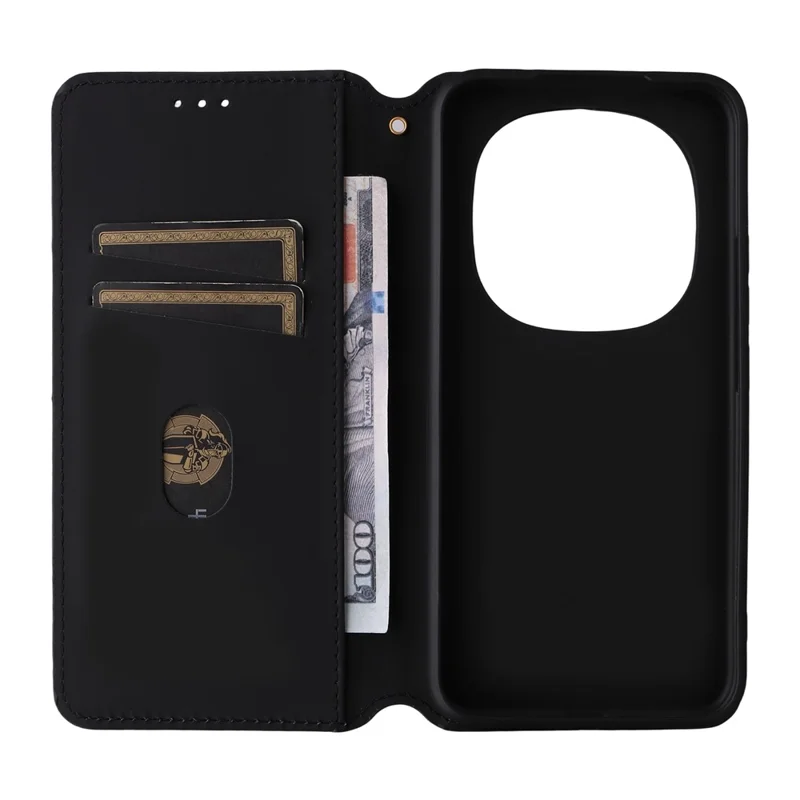 For Xiaomi Poco M8 Pro 5G / Redmi Note 15 Pro+ 5G (Global) Case Wallet Rhombus Imprinted Leather Phone Cover - Red