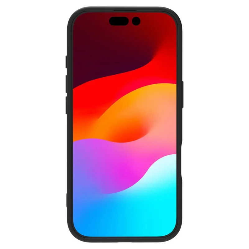 LEREACH Le-Chic Series for iPhone 17 Case TPU + PC Kickstand Phone Cover Compatible with MagSafe - Black