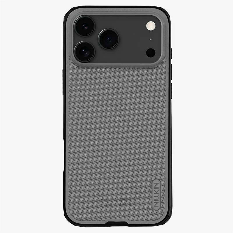 NILLKIN Super Frosted Shield Pro For iPhone 17 Pro Max Case Matte PC TPU Clear Black Phone Back Cover