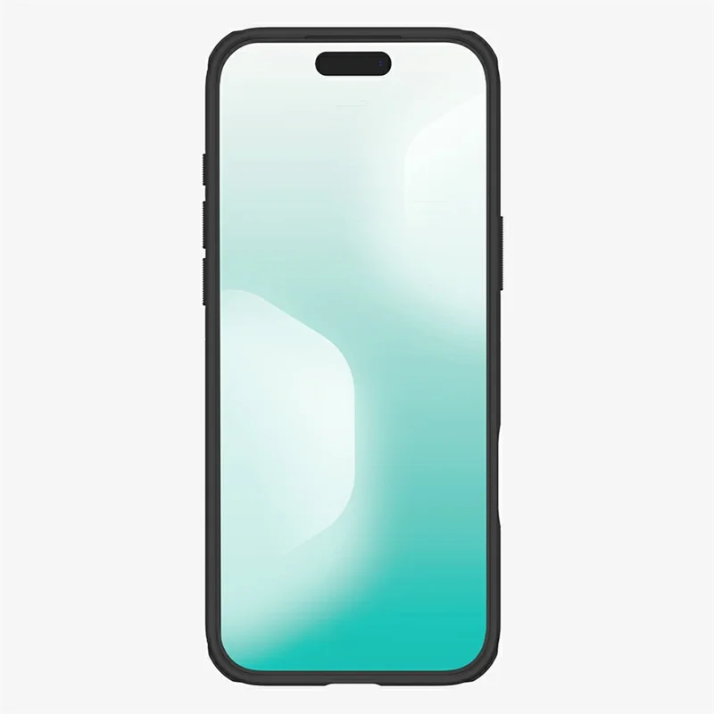 NILLKIN Super Frosted Shield Pro For iPhone 17 Pro Max Case Matte PC TPU Clear Black Phone Back Cover