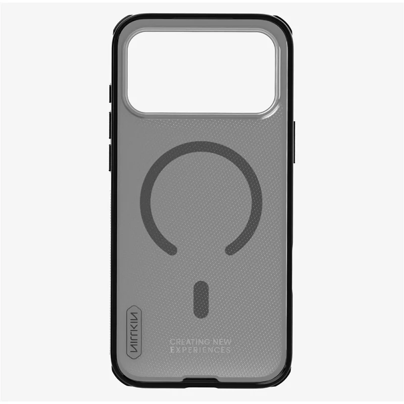 NILLKIN Super Frosted Shield Pro for iPhone 17 Pro Max Magnetic Case Matte PC TPU Clear Black Phone Back Cover