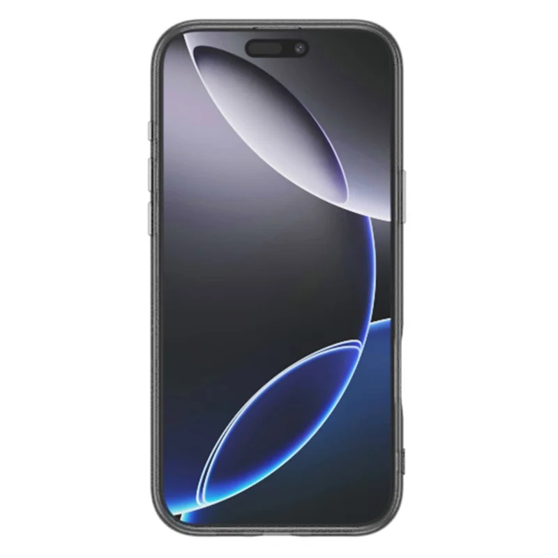 For iPhone 16 Pro Max Magnetic Case High Transparency PC + TPU Phone Back Cover - Transparent Black