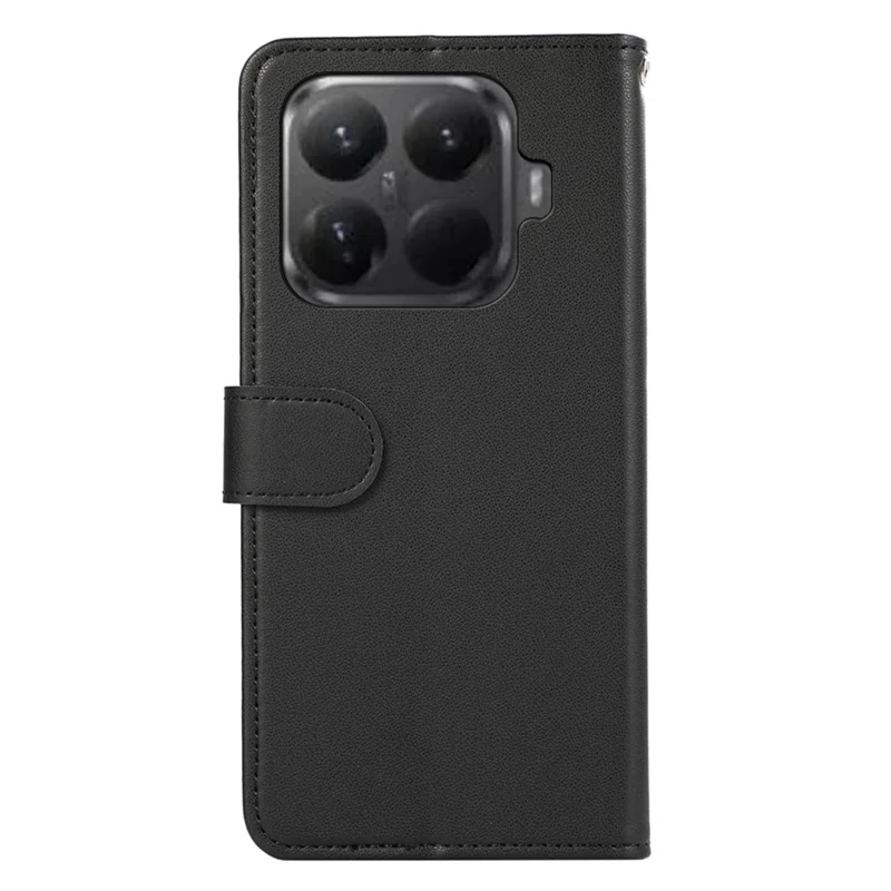 For Xiaomi 15T Pro Case RFID Blocking Flip Leather Phone Cover - Black