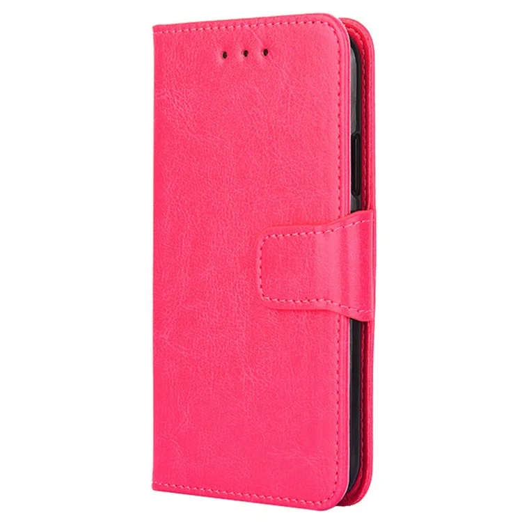 For Honor X8 5G / X6 4G Custodia Portafoglio in Pelle PU Texture Magnetica - Rosa