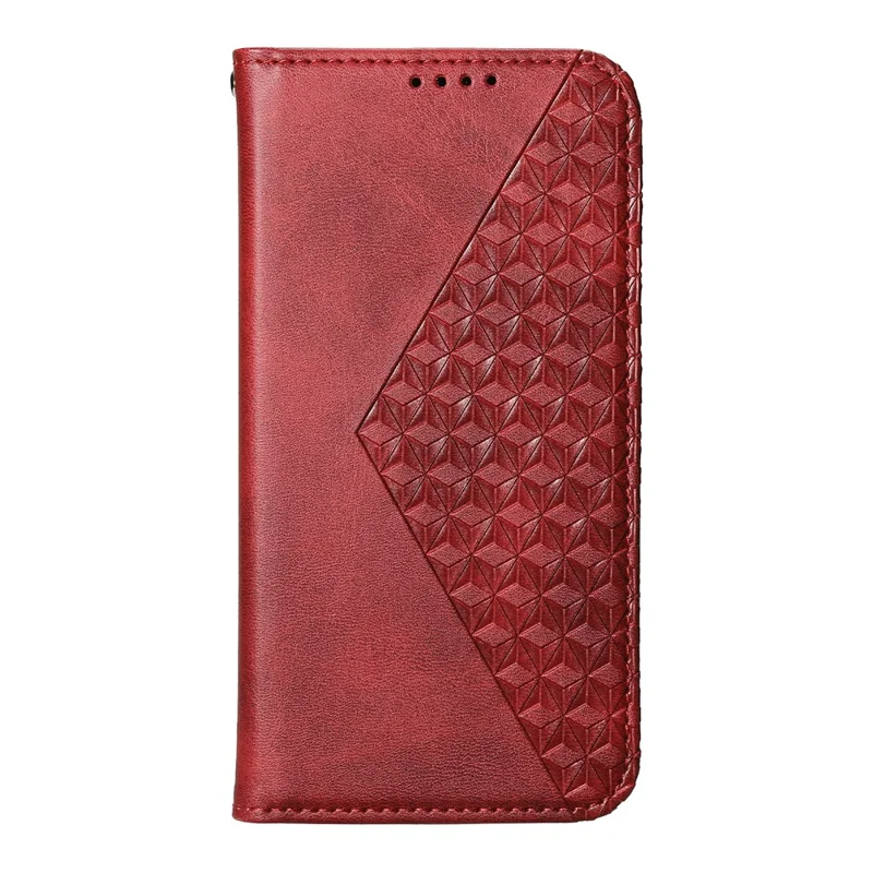 Xiaomi Redmi Note 15 Pro 5G hoesje van kalfsleren PU-leer met portemonnee en handtas - Rood