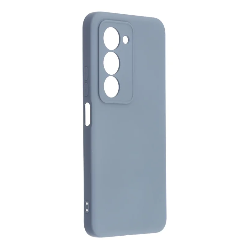 For Xiaomi Redmi 15 5G (Global) (169mm) Case TPU Back Soft Anti-Scratch Fiber Lining Phone Cover - Lavender Grey