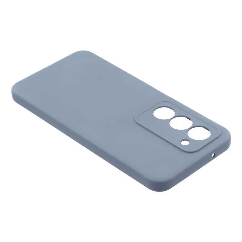 For Xiaomi Redmi 15 5G (Global) (169mm) Case TPU Back Soft Anti-Scratch Fiber Lining Phone Cover - Lavender Grey