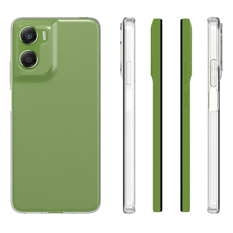 For Motorola Moto G06 4G  /  G06 Power 4G Case Watermark Resistant TPU Clear Phone Back Cover