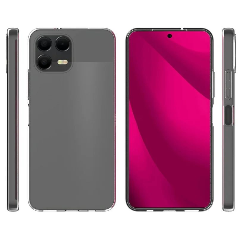 Bulk Purchasing For T-Mobile Revvl 8 Pro Case Clear Watermark-Resistant TPU Phone Back Cover