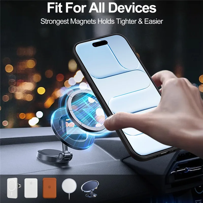 LC.IMEEKE L2 Series for iPhone Air Case PU Leather Wallet Detachable Magnetic Phone Cover - Red