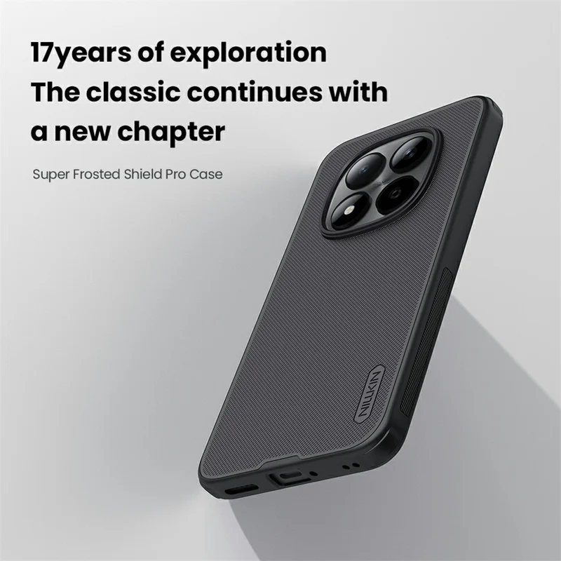 NILLKIN Frosted Shield Pro For Xiaomi Redmi Note 15 Pro 5G (Global) Case Matte PC + TPU Phone Cover