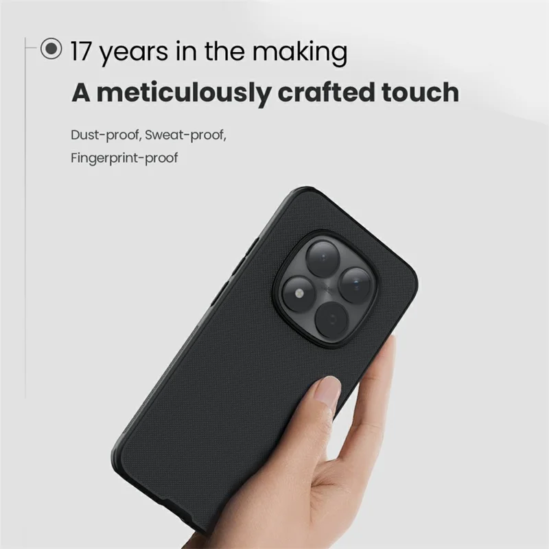 NILLKIN Frosted Shield Pro For Xiaomi Redmi Note 15 Pro 5G (Global) Case Matte PC + TPU Phone Cover