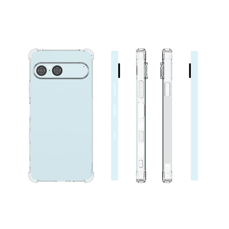 For Sony Xperia 10 VII Clear Case Anti-Shock TPU Phone Cover Reinforced Corners