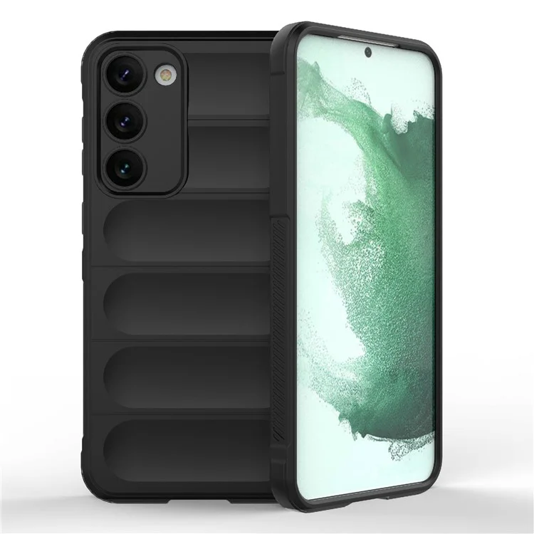Per Samsung Galaxy S23+ Anti-drop Custodia Telefonica Cellulare Resistente agli Urti Custodia Protettiva TPU Posteriore - Nero