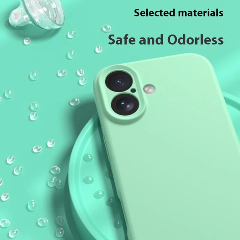 YCADEN For iPhone 17 Case Compatible with MagSafe Precise Cutouts TPU Phone Back Cover - Grass Green