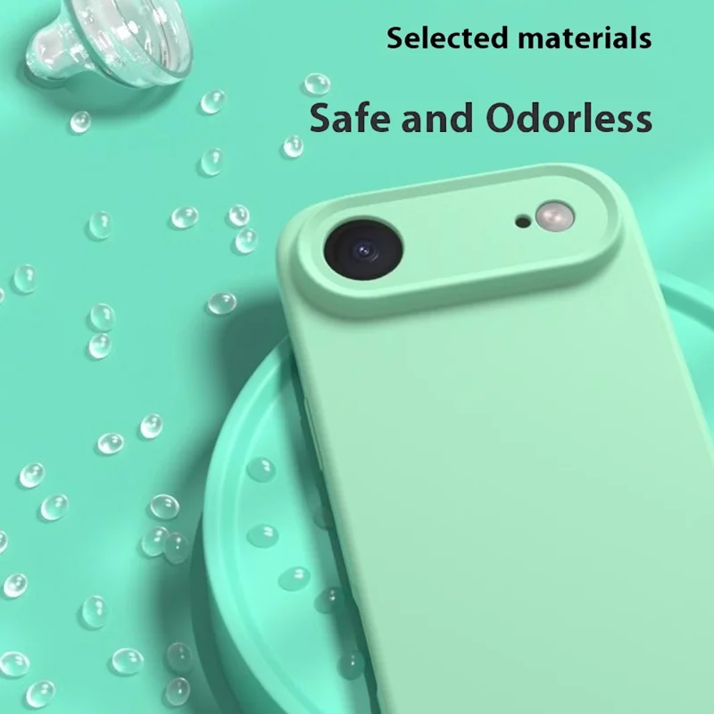 YCADEN etui na iPhone Air zgodne z MagSafe, precyzyjne wycięcia, tylna pokrywa telefonu TPU - trawiasta zieleń