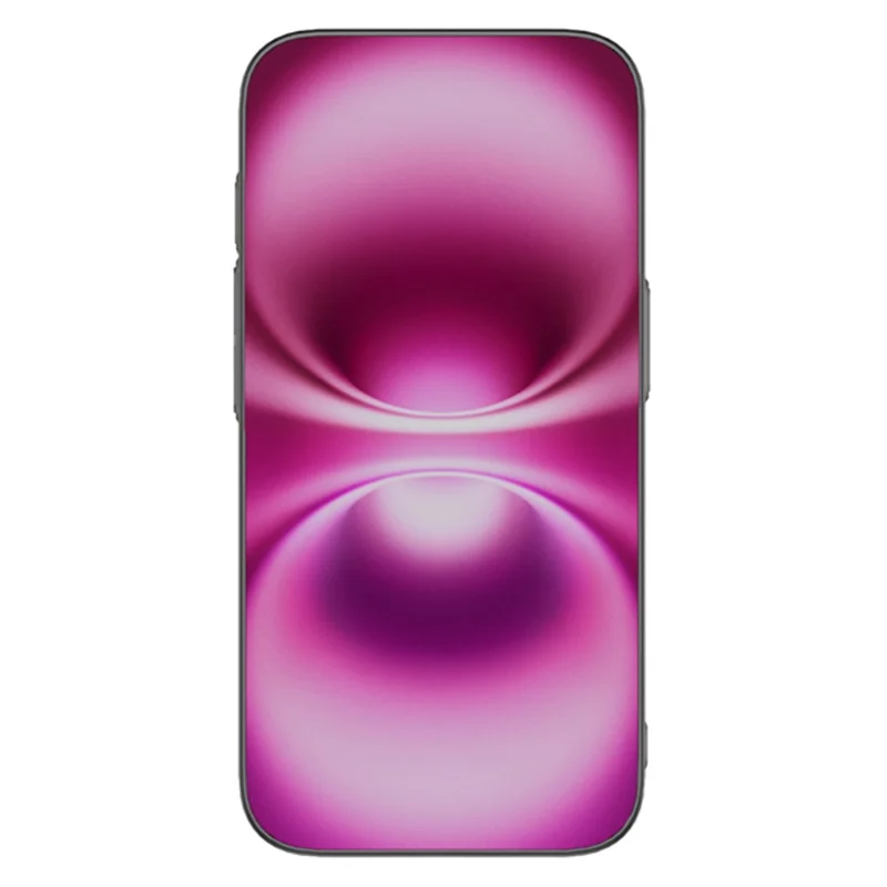 For iPhone 16 Plus Case Compatible with MagSafe Nano-Molecular Coating PC + TPU Phone Cover - Black