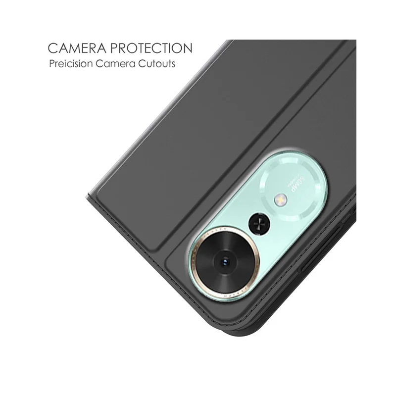 Para o caso do Jogo da Honra 70 Plus 5G, Capa de Telefone de Couro PU com Suporte para Cartão - Preto