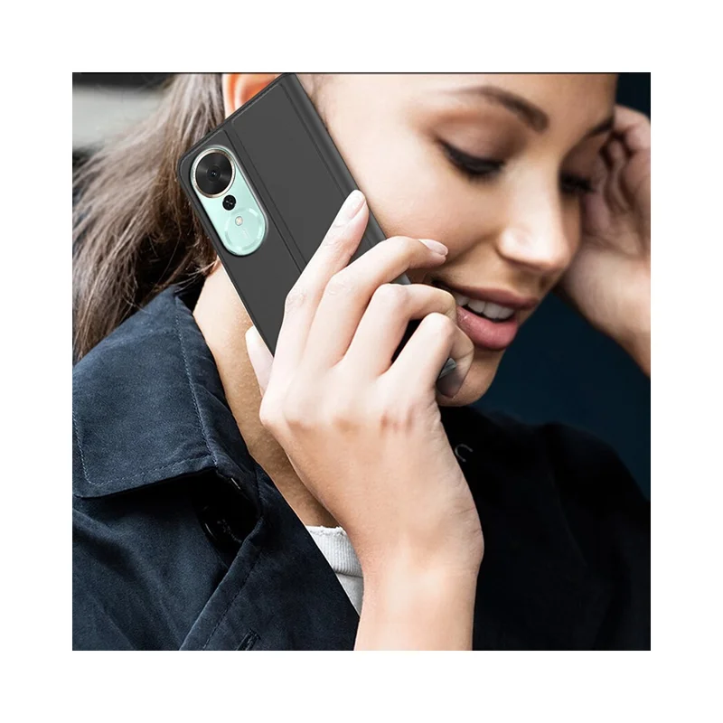 Para o caso do Jogo da Honra 70 Plus 5G, Capa de Telefone de Couro PU com Suporte para Cartão - Preto