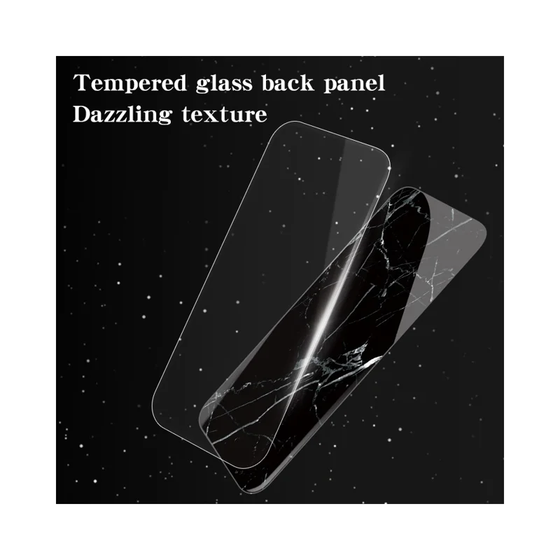 For Google Pixel 10 Pro XL Case Marble Pattern Tempered Glass + PC + TPU Protective Phone Cover - White Marble