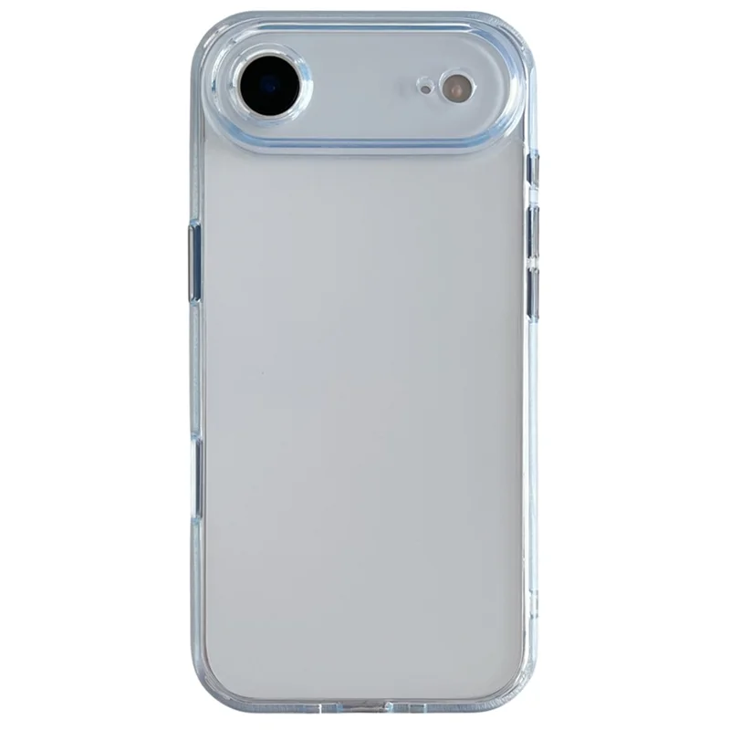 For iPhone Air Clear Case Shockproof PC + TPU Matte Phone Cover