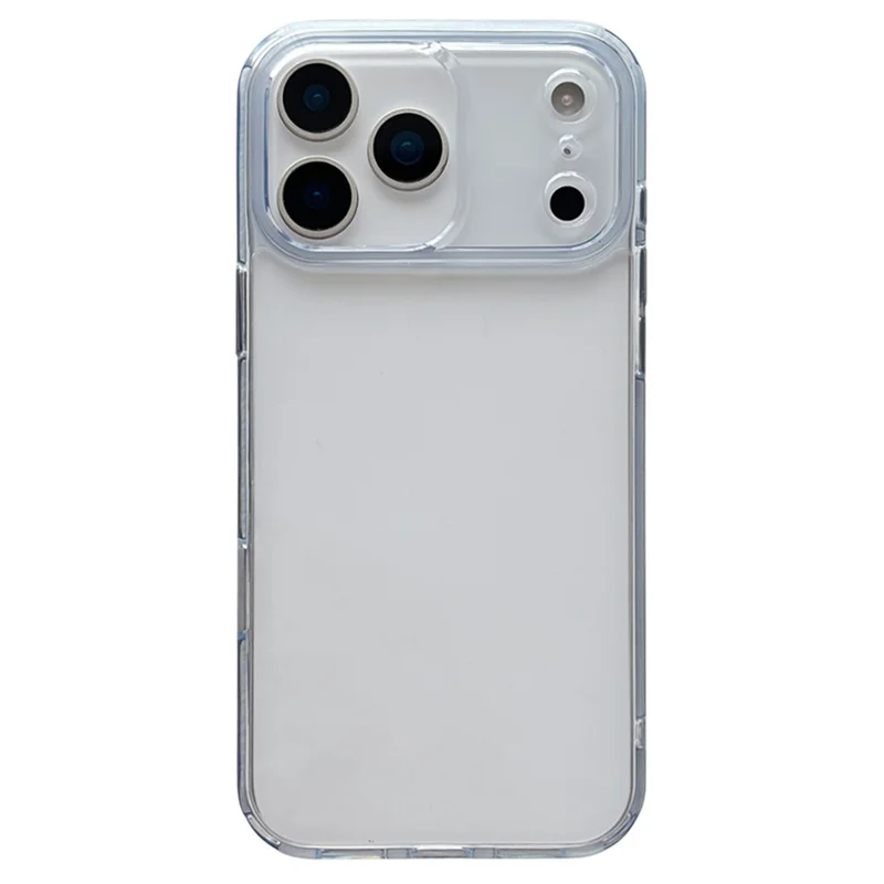 For iPhone 17 Pro Max Clear Case PC + TPU Shockproof Phone Cover