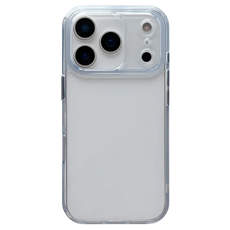 For iPhone 17 Pro Clear Case PC + TPU Shockproof Phone Cover