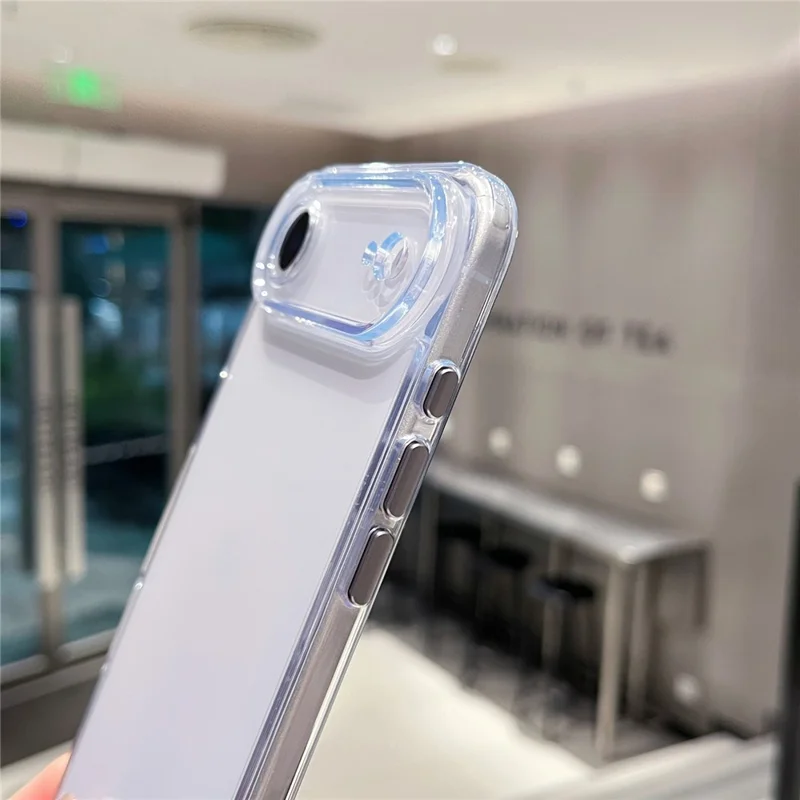 For iPhone Air Clear Case PC + TPU Shockproof Phone Cover