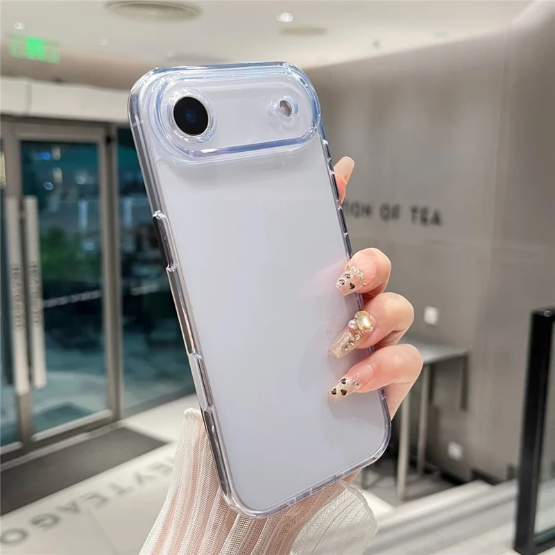 For iPhone Air Clear Case PC + TPU Shockproof Phone Cover