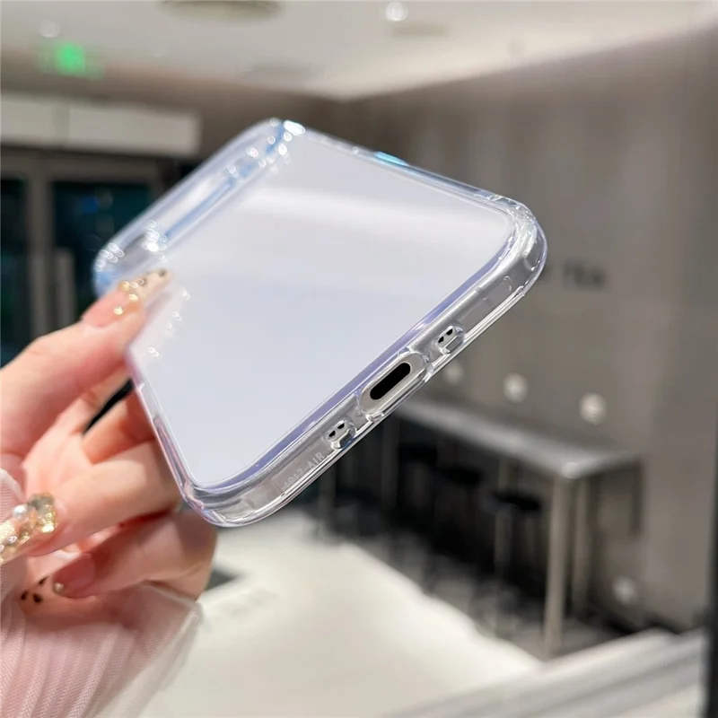 For iPhone Air Clear Case PC + TPU Shockproof Phone Cover