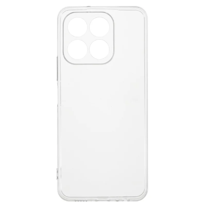 For Honor X7d 4G / 400 Smart 5G Back Cover Ultra Thin Flexible TPU Clear Phone Case