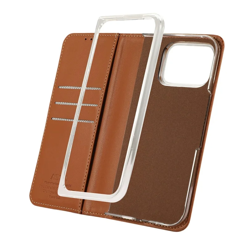 ABEEL For Google Pixel 10 Pro Fold Phone Case RFID Blocking Leather Flip Cover - Brown
