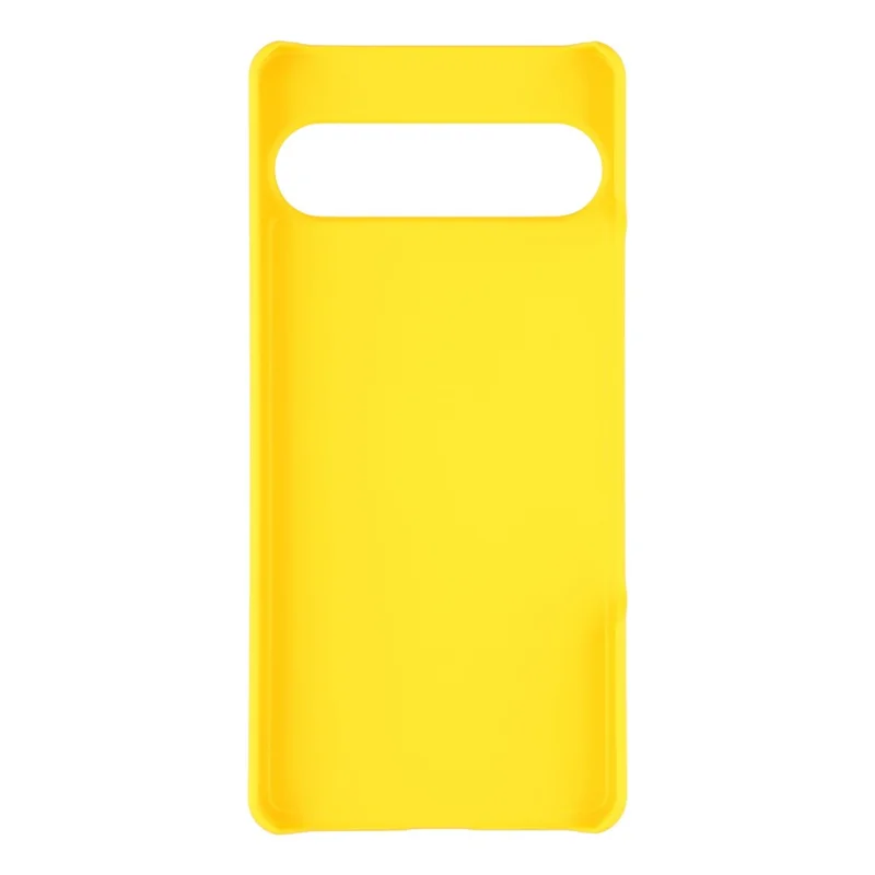 For Sony Xperia 10 VII Case Hard PC Drop Proof Frosted Minimalist Phone Cover - Yellow