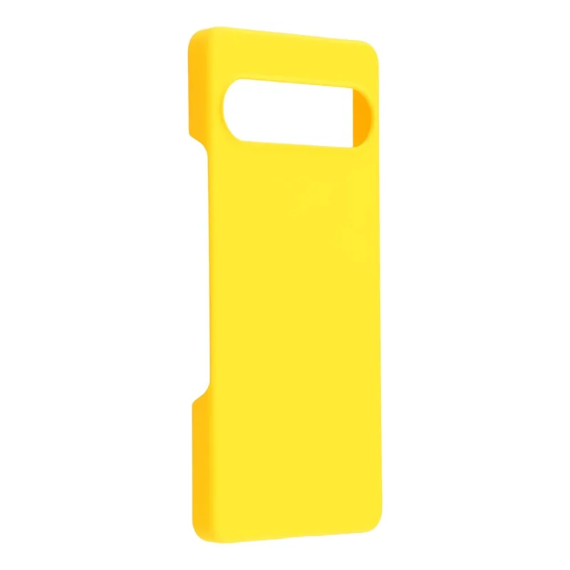 For Sony Xperia 10 VII Case Hard PC Drop Proof Frosted Minimalist Phone Cover - Yellow