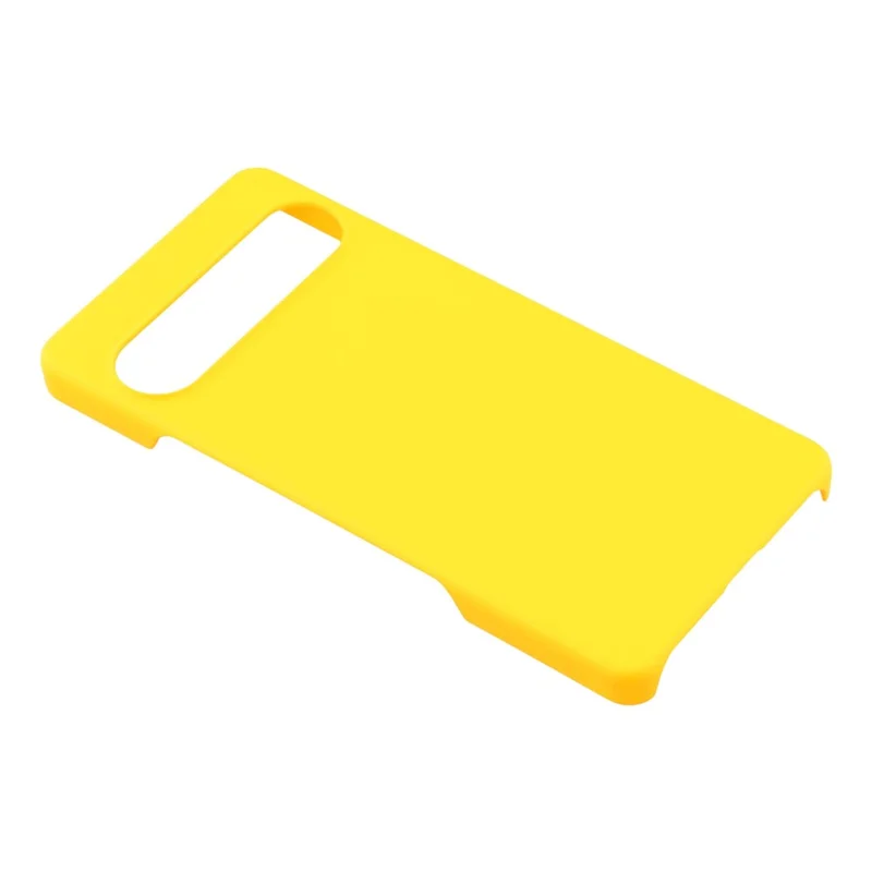 For Sony Xperia 10 VII Case Hard PC Drop Proof Frosted Minimalist Phone Cover - Yellow