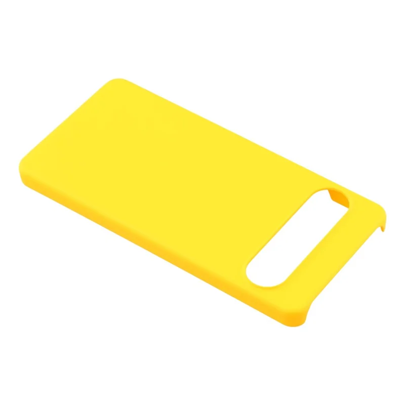 For Sony Xperia 10 VII Case Hard PC Drop Proof Frosted Minimalist Phone Cover - Yellow